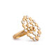 Anillo Carla Esmalte Color Oro  T. Única-216628 1