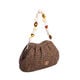 Bolso de Fiesta Mali Marr&oacute;n   2