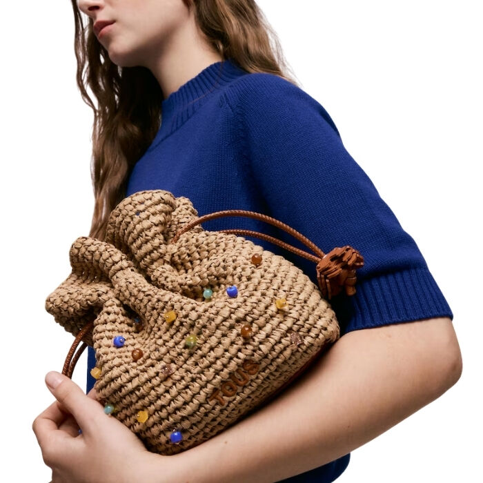 Bolso Bombonera Peque&ntilde;o Natural   3