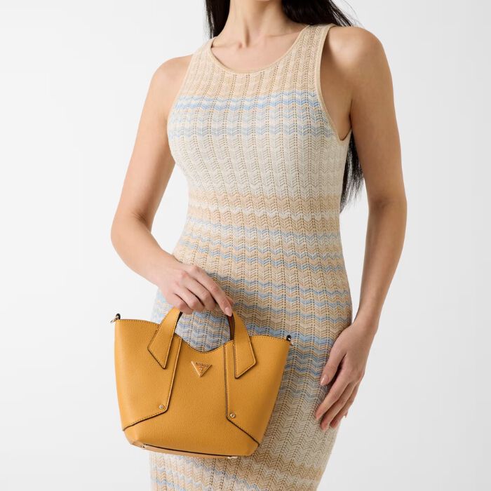 Bolso de Mano Mini Darcy Mostaza   1