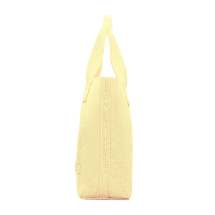 Bolso Tote Knitting Yellow   4