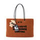 Bolso Shopper Ski Lounge Camel   4