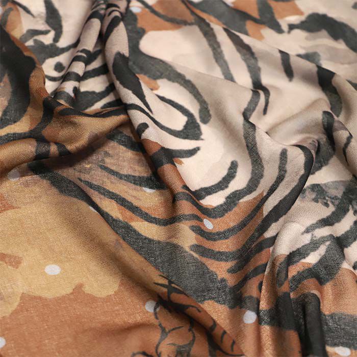 Pañuelo Multicolor Tigre  T. Única-232969 5