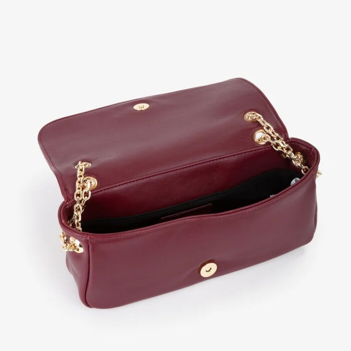 Bolso de Hombro Winter RE Pequeño Burdeos   3