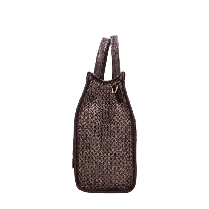 Bolso Shopper Rafia Avellana   3