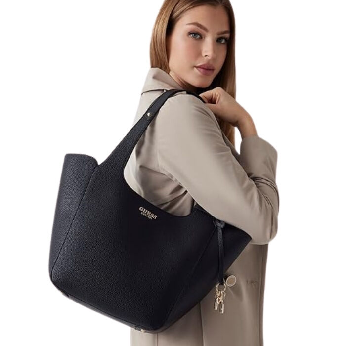 Bolso de Mano Tote Helina Negro   5