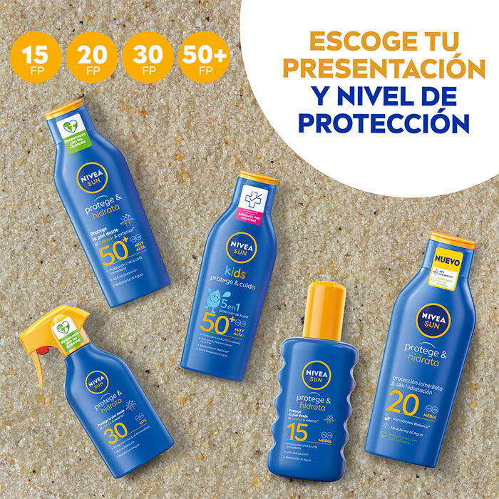 Protege & Hidrata Loci&oacute;n Solar SPF50+  400ml-157824 6