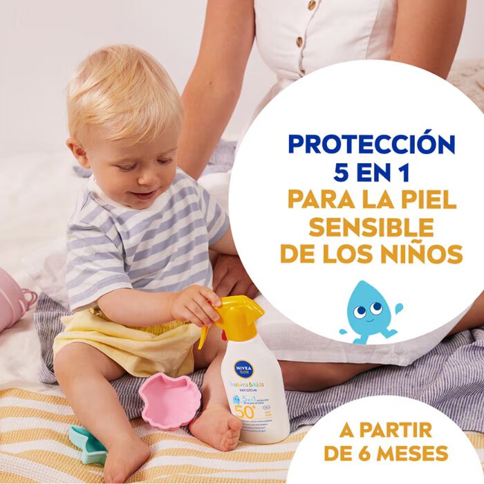 Spray Solar Beb&eacute;s & Ni&ntilde;os Sensitive SPF50+  250ml-236655 2