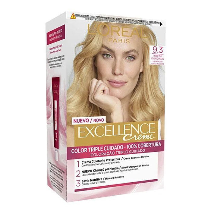 Excellence Creme Nº 9.3 Rubio Claro Claro Dorado  1ud.-79422 1