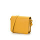 Bolso Bandolera Rectangular con Solapa Mostaza   1