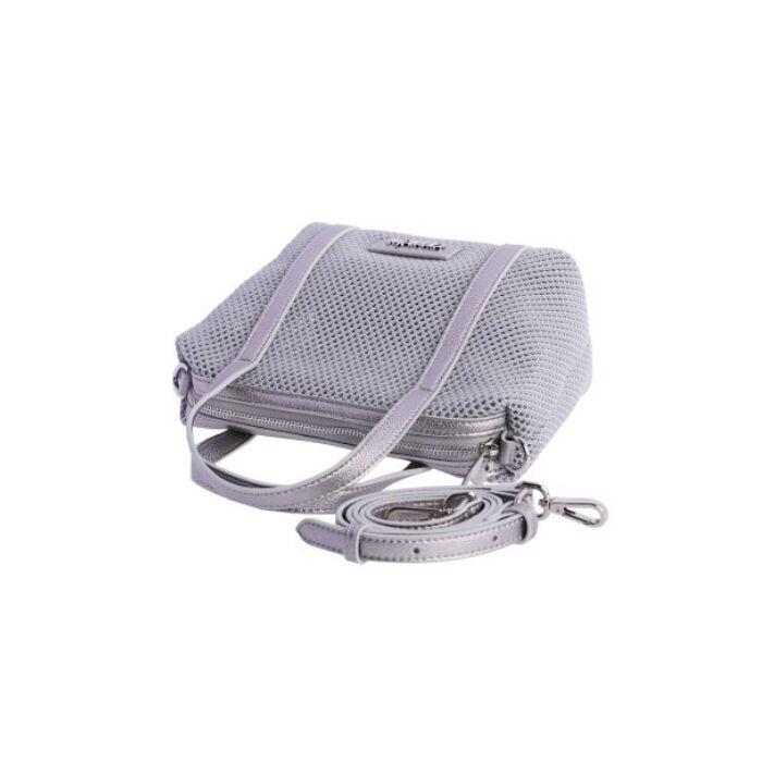 Bolso de Mano Bali Plateado   4
