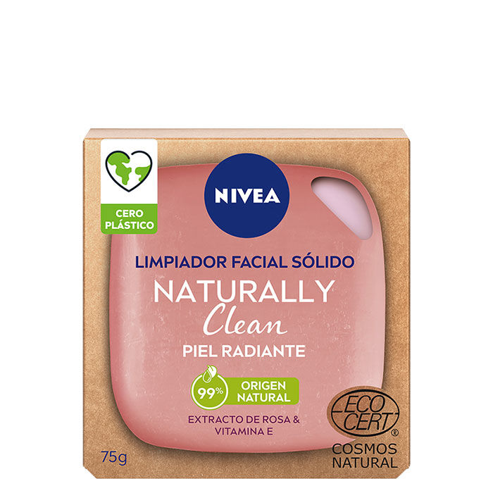 Naturally Clean Limpiador Facial Sólido  75g-198750 5
