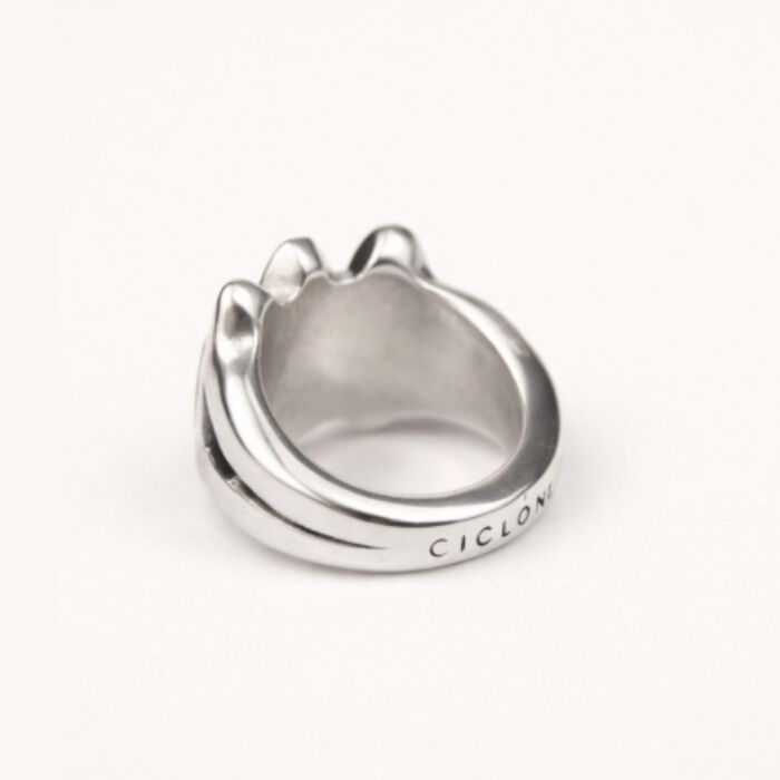 Anillo Iris Plata Rosa  L-236277 3