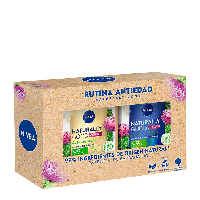 Naturally Good Crema de Día Antiarrugas Estuche  