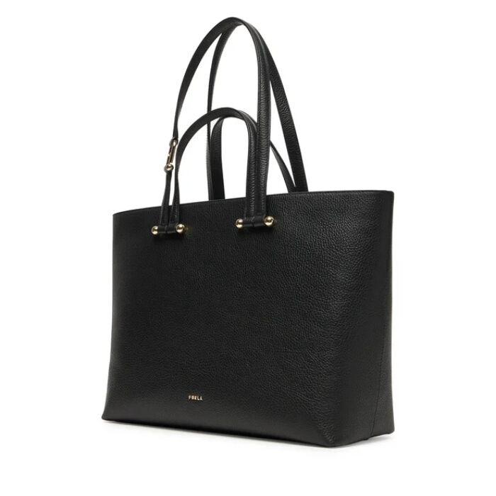 Furla Duetto Bolso Shopper Negro   2