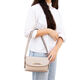 Bolso de Hombro Lefia Beige   4