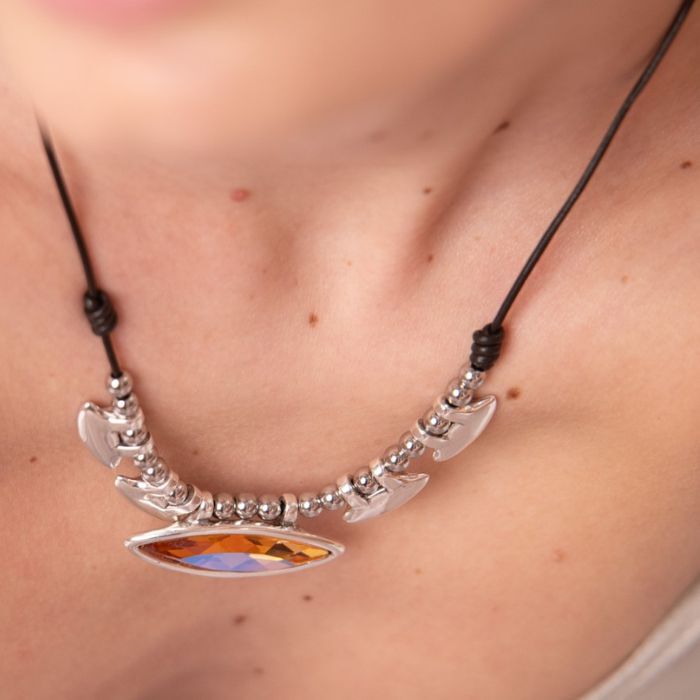 Collar Gardenia Rosa  T. &Uacute;nica-236279 1