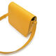 Bolso Bandolera Rectangular con Solapa Mostaza   2