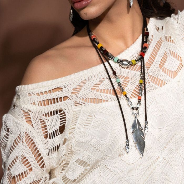 Collar Salvaje Plata  T. Única-216416 1