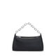 Bolso Bandolera Chain Fold Negro   1