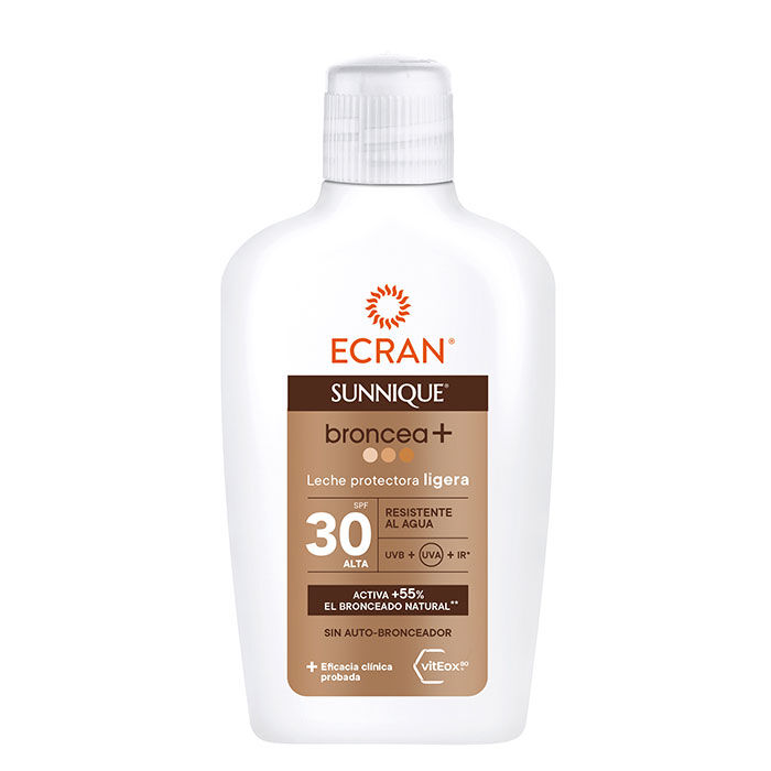 Sunnique Broncea+ Leche Protectora Ligera SPF30  200ml-219508 0