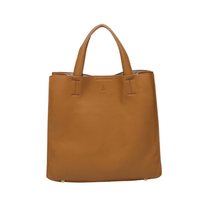 Bolso Shopper Oceans Diary Camel  