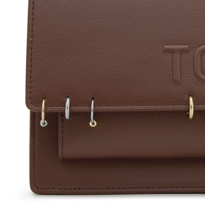 Bandolera Mediana Audree Earrings Marr&oacute;n   8