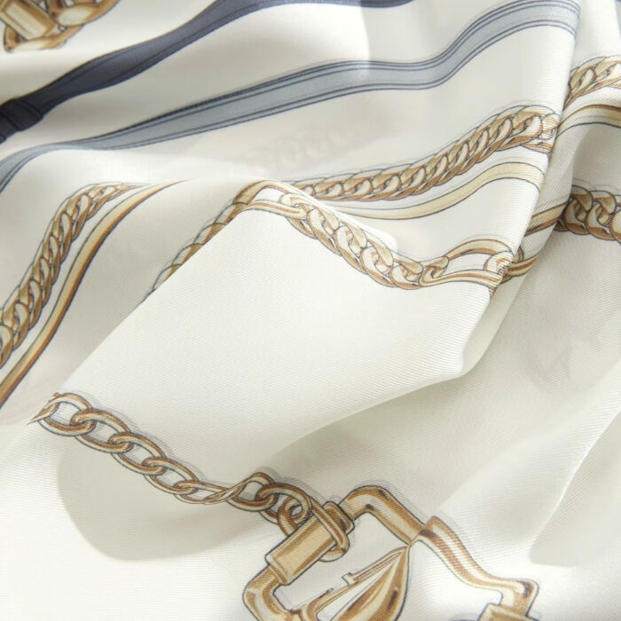 Foulard Estampado Negro  T. &Uacute;nica-235730 1