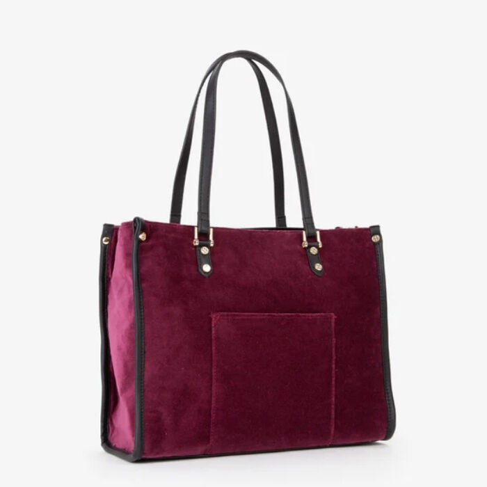 Bolso Shopper Grande Melia Burdeos   2