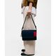 Bandolera Mediana Audree Soft Azul Marino   6