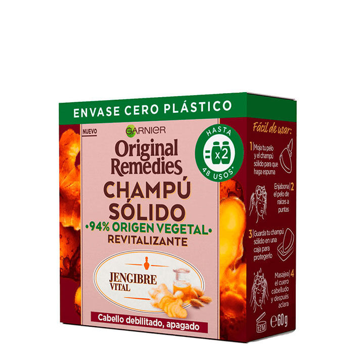 Jengibre Vital Champú Sólido  60g-195025 4
