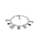 Pulsera Best Friends Color Plata  T. Única-216904 0