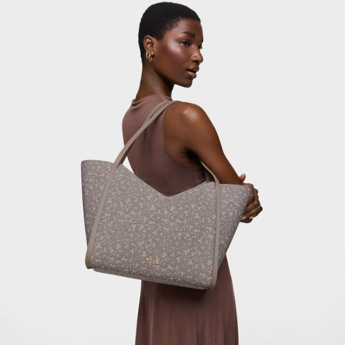 Bolso Capazo Grande Kaos Mini Lines Topo   3