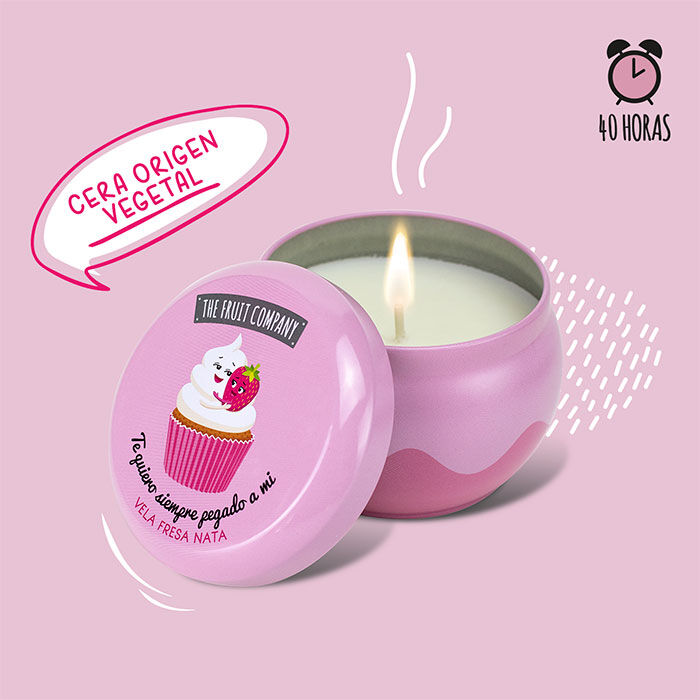 Vela Perfumada Fresa Nata  150g-205419 1