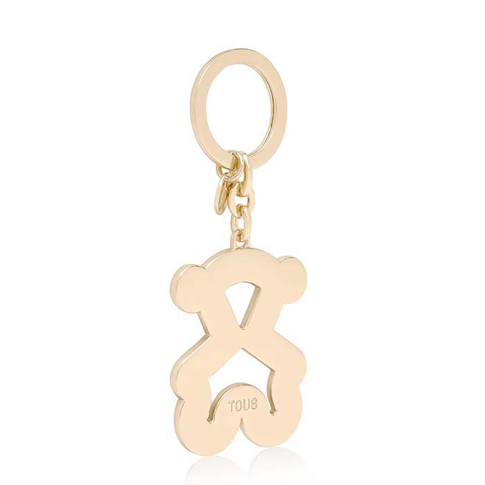 Llavero Bear Metal Dorado  1ud.-239253 1