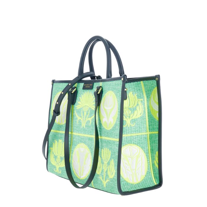 Bolso Tote Bordado Menta  T. &Uacute;nica-235969 1