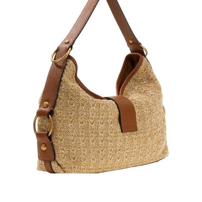 Bolso de Hombro Camden Natural   2
