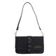 Bolso de Hombro Suede Negro   8