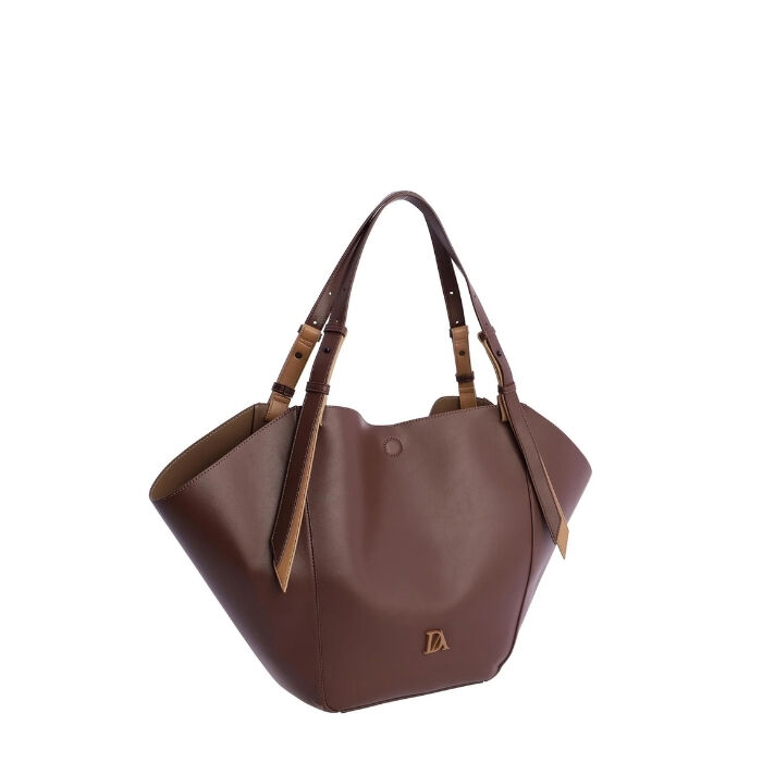 Bolso Shopper de Hombro Marr&oacute;n   3
