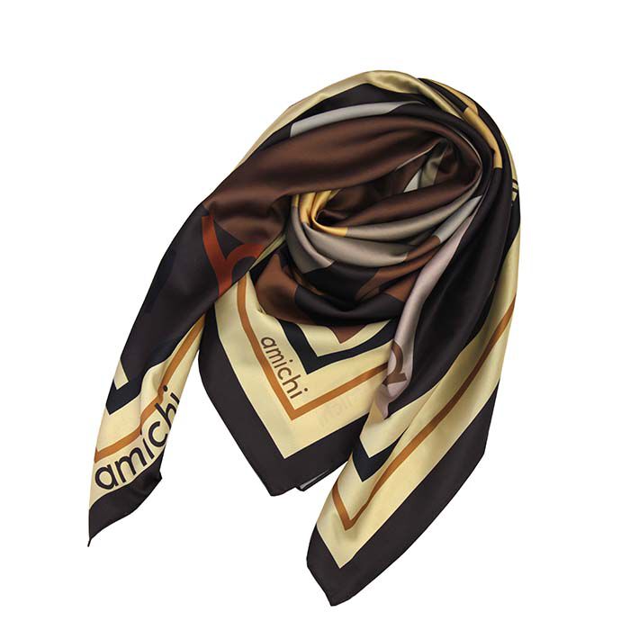 Pañuelo Multicolor Letras  T. Única-232960 0