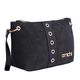 Bolso Bandolera Suede Negro   1