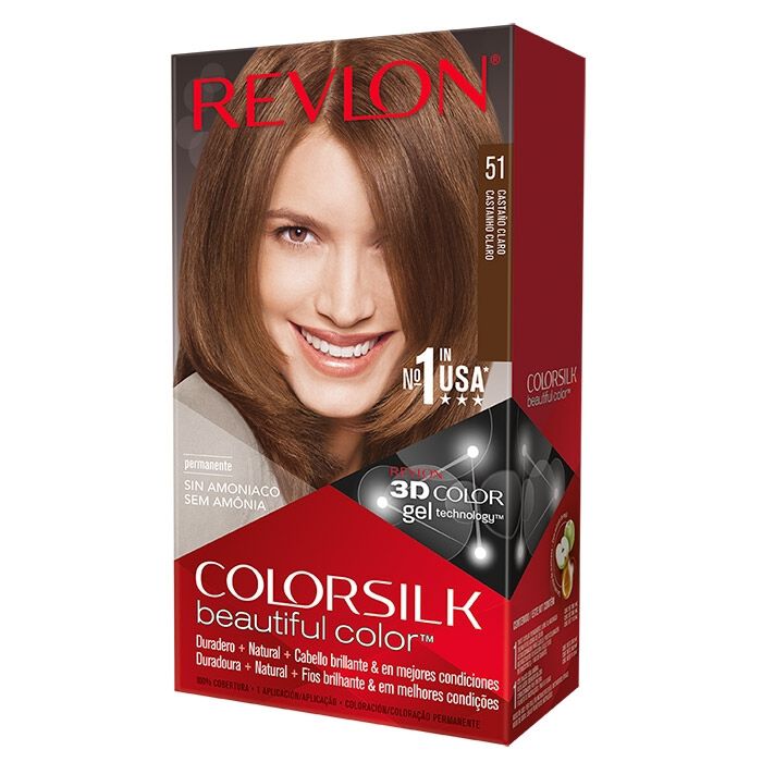 COLORSILK Beautiful Color Nº 51 Castaño Claro  1ud.-154082 1