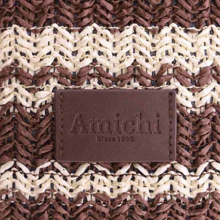 Bolso de Mano Mignon Marr&oacute;n   4