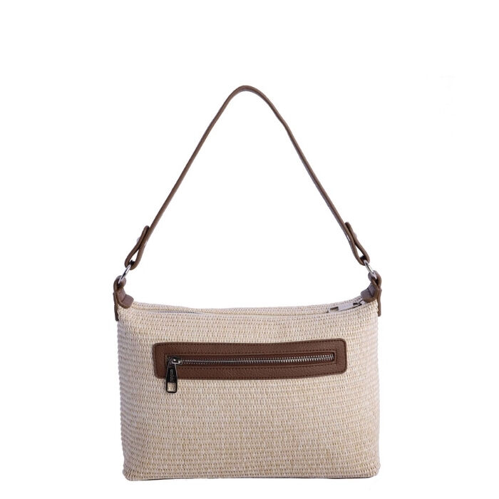 Bolso Bandolera Marfil Arena   2