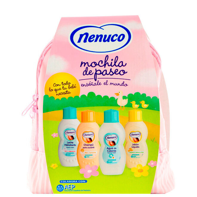 Mochila de Paseo Rosa  