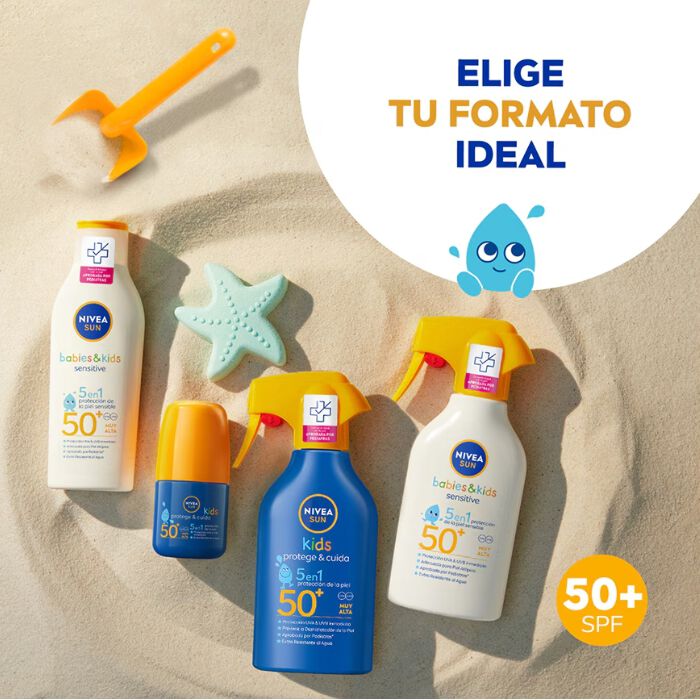 Spray Solar Beb&eacute;s & Ni&ntilde;os Sensitive SPF50+  250ml-236655 4