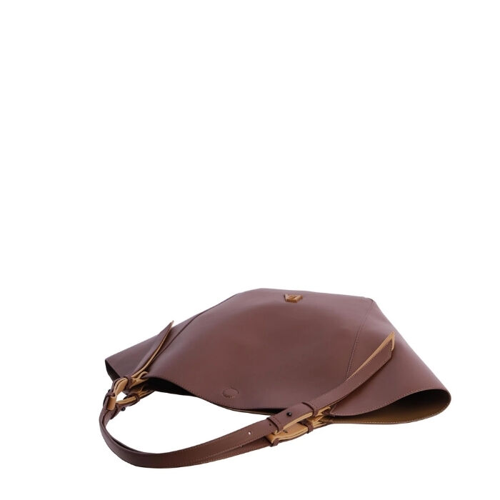 Bolso Shopper de Hombro Marr&oacute;n   4