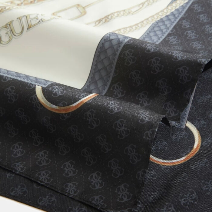 Foulard Estampado Negro  T. &Uacute;nica-235730 2