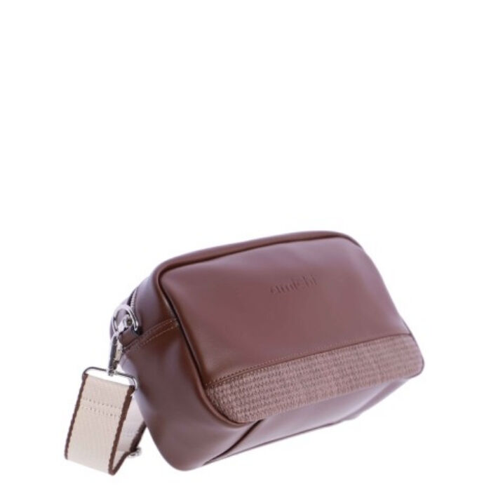 Bolso Bandolera Duna Marr&oacute;n   4