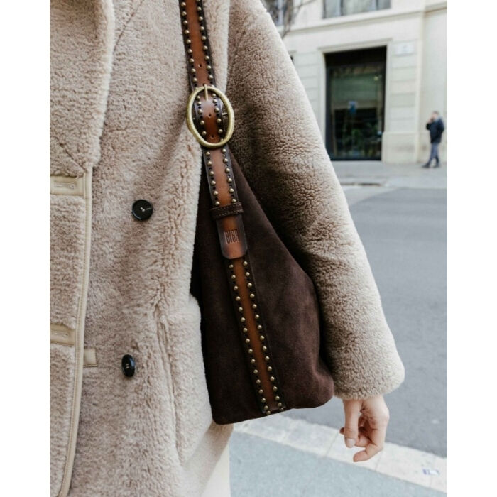 Bolso de Hombro Leff Marr&oacute;n   3